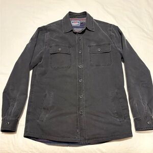 Men’s Faherty stretch blanket lined shacket